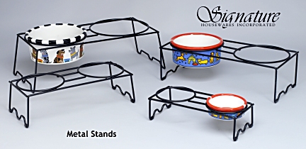 Metal Pet Bowl Stands